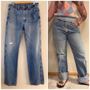 Vintage Light Blue Straight Leg Jeans